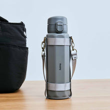 將圖片載入圖庫檢視器 Holms不銹鋼ONE TOUCH保温壼附肩帶