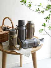 將圖片載入圖庫檢視器 Holms不銹鋼ONE TOUCH保温壼附肩帶