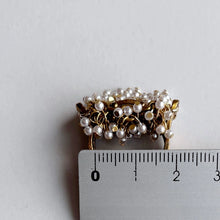 將圖片載入圖庫檢視器 and.cou- rings /saaya: vintage chain & baby pearl beads