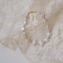 將圖片載入圖庫檢視器 temtem 14KGF 磁吸花形珍珠手鏈 MG-B013