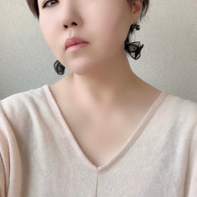 將圖片載入圖庫檢視器 and.cou- ears/ chiffon noir/ black