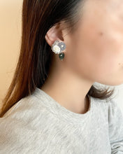 將圖片載入圖庫檢視器 cheese- earrings mitemite Dusty x Indian agate green