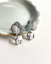 將圖片載入圖庫檢視器 cheese- earrings mitemite Blue x 天然石