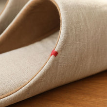 將圖片載入圖庫檢視器 ABE HOME SHOES亞麻室內拖鞋 「さふら」