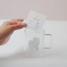 將圖片載入圖庫檢視器 耐熱玻璃馬克杯 毛茸小狗 5020-23|TOMI LABLE TOKYO富硝子 (*實體店限定販賣)