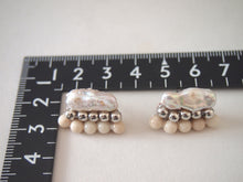 將圖片載入圖庫檢視器 sheep.accessory|Earrings|Keshi珍珠 x 銅珠 x Riverstone