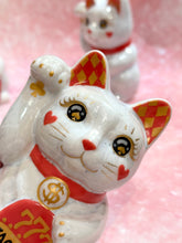將圖片載入圖庫檢視器 京都百年陶窯招財貓 花結晶 JACKPOT 澳門限定版