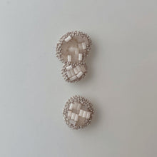 將圖片載入圖庫檢視器 cheese- earrings koori. Light Pink