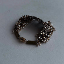 將圖片載入圖庫檢視器 and.cou- bracelet/ 鈴蘭 vintage chain & vintage baby pearl beads