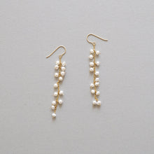 將圖片載入圖庫檢視器 temtem 14KGF珍珠長耳環 TM-E084