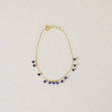 將圖片載入圖庫檢視器 temtem 14KGF 青金石手鏈 14B012