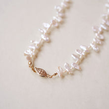 將圖片載入圖庫檢視器 temtem 14KGF 芥子珍珠頸鏈 LN079