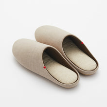 將圖片載入圖庫檢視器 ABE HOME SHOES亞麻室內拖鞋 「さふら」