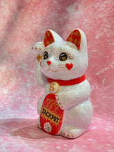 將圖片載入圖庫檢視器 京都百年陶窯招財貓 花結晶 JACKPOT 澳門限定版