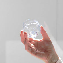 將圖片載入圖庫檢視器 小樽切子清酒杯 粉藍 OG10103|TOMI CRAFT江戶硝子(*實體店限定販賣)