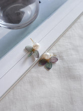 將圖片載入圖庫檢視器 Lueur- AJISAI EARRINGS 1 -greenpurple