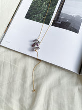 將圖片載入圖庫檢視器 Lueur- AJISAI NECKLACE 3 -greenpurple