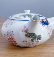 將圖片載入圖庫檢視器 賞美堂有田燒 急須茶壺 春秋文 S-3034/ S-1720