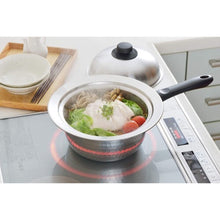 將圖片載入圖庫檢視器 日本燕三條吉川 DOME型不鏽鋼蒸盤連蓋