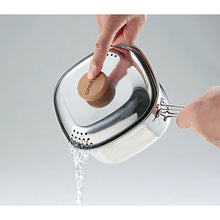 將圖片載入圖庫檢視器 CAPTAIN STAG 燕三條不鏽鋼方形鍋 泡麵鍋煮食鍋