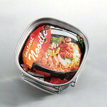 將圖片載入圖庫檢視器 CAPTAIN STAG 燕三條不鏽鋼方形鍋 泡麵鍋煮食鍋