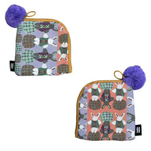 將圖片載入圖庫檢視器 西陣織 mini wallet 玉乘兔 |Yokke Pokke|