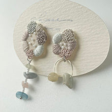 將圖片載入圖庫檢視器 cheese- earrings 淡色採集