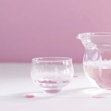 將圖片載入圖庫檢視器 小樽切子清酒杯 粉紅 OG10102|TOMI CRAFT江戶硝子(*實體店限定販賣)