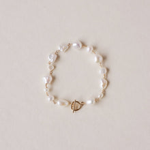 將圖片載入圖庫檢視器 temtem 14KGF MIX異大小扣環珍珠手鏈 MG-B007