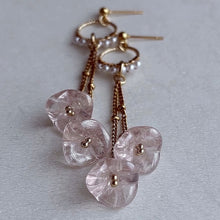 將圖片載入圖庫檢視器 and.cou- ears/ suzu/vintage czech beads & baby pearl beads pink