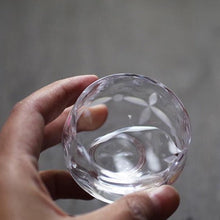 將圖片載入圖庫檢視器 小樽切子清酒杯 粉紅 OG10102|TOMI CRAFT江戶硝子(*實體店限定販賣)