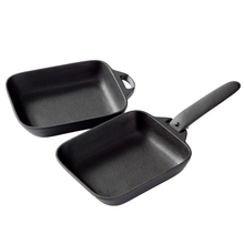 將圖片載入圖庫檢視器 OIGEN及源鑄造南部鐵器 烤盤兩件組 (小)