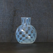 將圖片載入圖庫檢視器 廣田硝子 大正浪漫花瓶 市松 TR-40-11