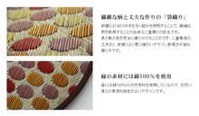 將圖片載入圖庫檢視器 inSTYLE 添島勳商店九州福岡縣產藺草座墊- colourful系列