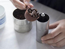 將圖片載入圖庫檢視器 青芳製作所 Vintage系列不銹鋼手動咖啡磨豆機