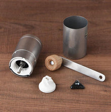 將圖片載入圖庫檢視器 青芳製作所 Vintage系列不銹鋼手動咖啡磨豆機