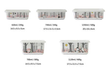 將圖片載入圖庫檢視器 富士琺瑯 FUJIHORO x MOOMIN 森林附蓋琺瑯保鮮盒