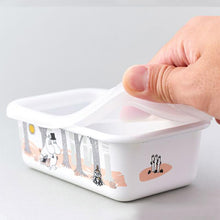 將圖片載入圖庫檢視器 富士琺瑯 FUJIHORO x MOOMIN 森林附蓋琺瑯保鮮盒