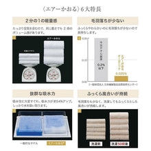 將圖片載入圖庫檢視器 淺野毛巾 有機棉 輕量吸水速乾乾髮帽