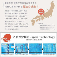 將圖片載入圖庫檢視器 淺野毛巾 有機棉 輕量吸水速乾乾髮帽