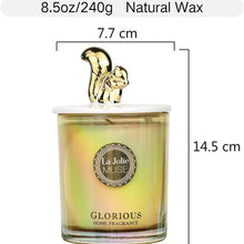 將圖片載入圖庫檢視器 LA JOLIE MUSE 彩虹玻璃罐蠟燭