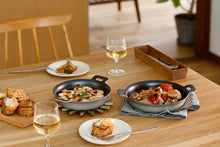 將圖片載入圖庫檢視器 北陸鋁業輕量鋁合金Skillet不黏焗盤