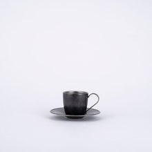 將圖片載入圖庫檢視器 青芳製作所BLACK VINTAGE 咖啡杯碟套裝