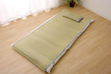 將圖片載入圖庫檢視器 イケヒコ IKEHIKO 九州天然無染素肌草蓆墊88x200cm 條紋