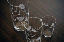 將圖片載入圖庫檢視器 廣田硝子 東京復刻玻璃杯BRUNCH- 薔薇