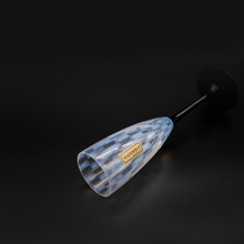 將圖片載入圖庫檢視器 廣田硝子 大正浪漫香檳對杯 市松&水玉 TR-28BK-12