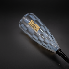 將圖片載入圖庫檢視器 廣田硝子 大正浪漫香檳對杯 市松&水玉 TR-28BK-12