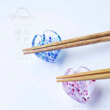 將圖片載入圖庫檢視器 HIRARI對筷筷架套裝EGST200|TOMI CRAFT江戶硝子 (*實體店限定販賣)