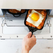 將圖片載入圖庫檢視器 OIGEN及源鑄造南部鐵器 烤盤兩件組 (小)