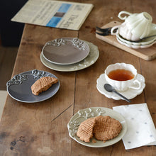 將圖片載入圖庫檢視器 STUDIO M' - Mint 薄荷葉系列浮雕盤20cm